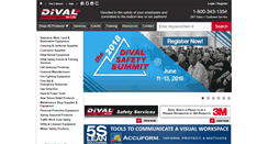 Desktop Screenshot of divalsafety.com